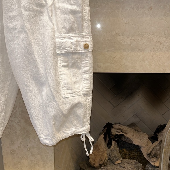 Frama’z White Cotton Capris - Picture 4 of 12